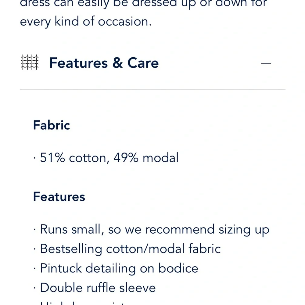 Vineyard Vines Blue and White Tiered Sundress - Picture 13 of 13